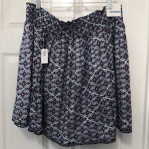 NWT Old Navy XL Short Flared Skirt Lined